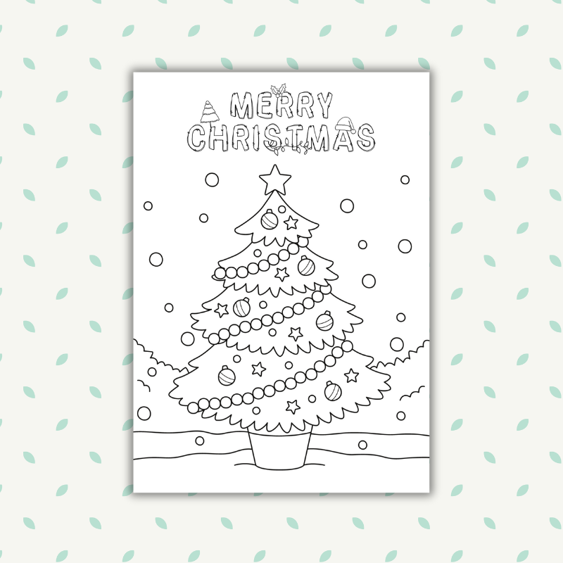 Coloring Christmas Tree