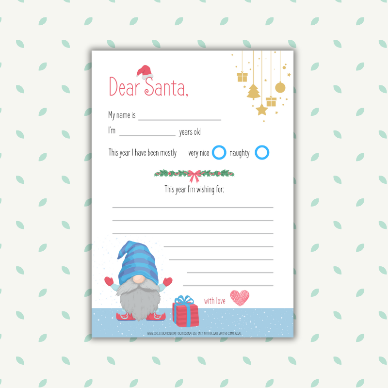 Letter to Santa