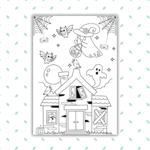 Halloween Ghost House Worksheet Gogu Education