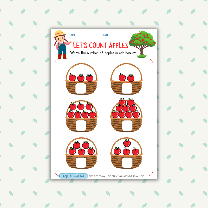 Counting Let's Count Apples