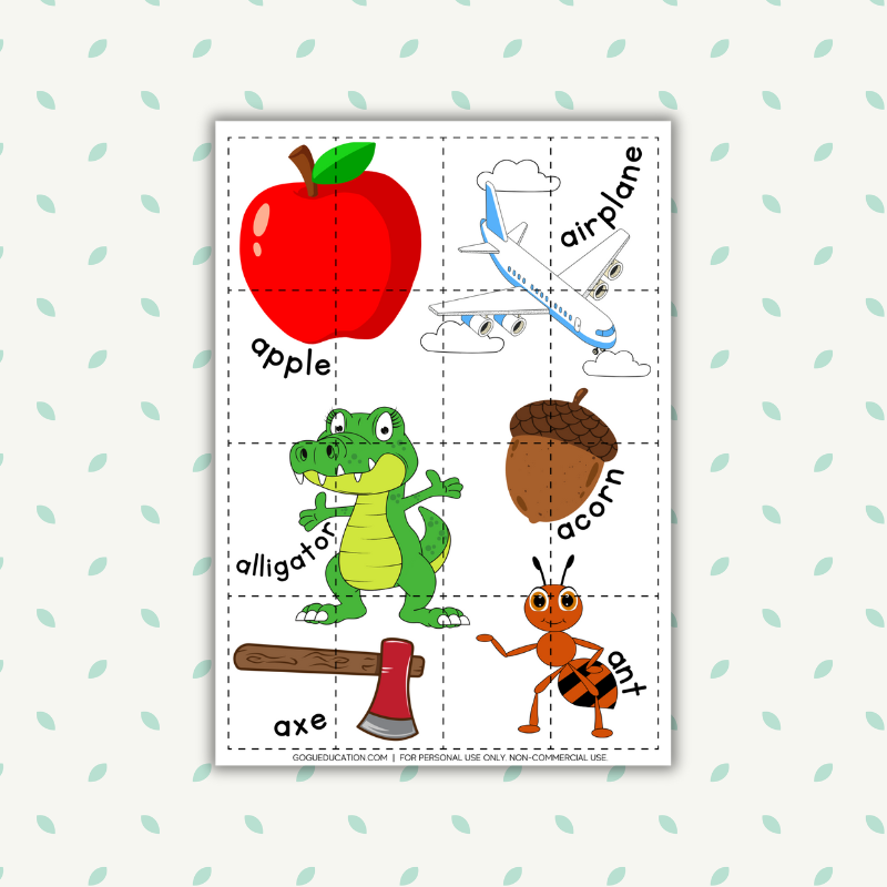 English Worksheet Maze Alphabet Letter A